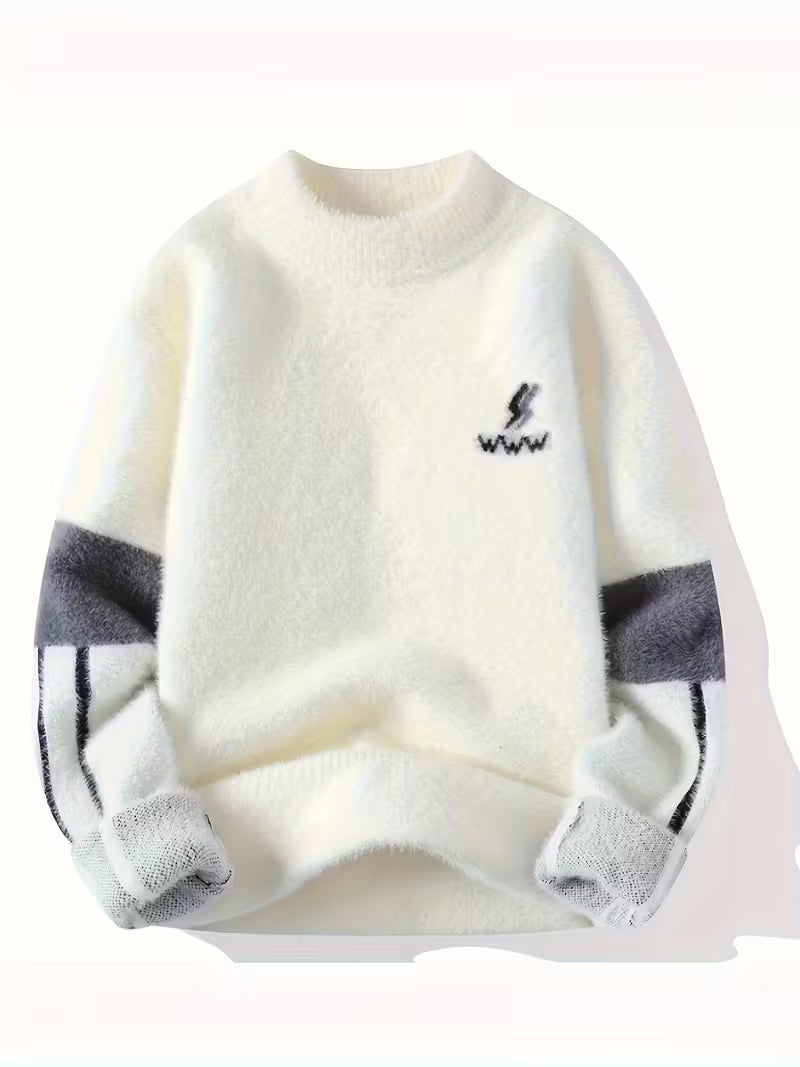 Rococity™ Men’s Urban Knit Pullover — Premium Warmth, Everyday Confidence