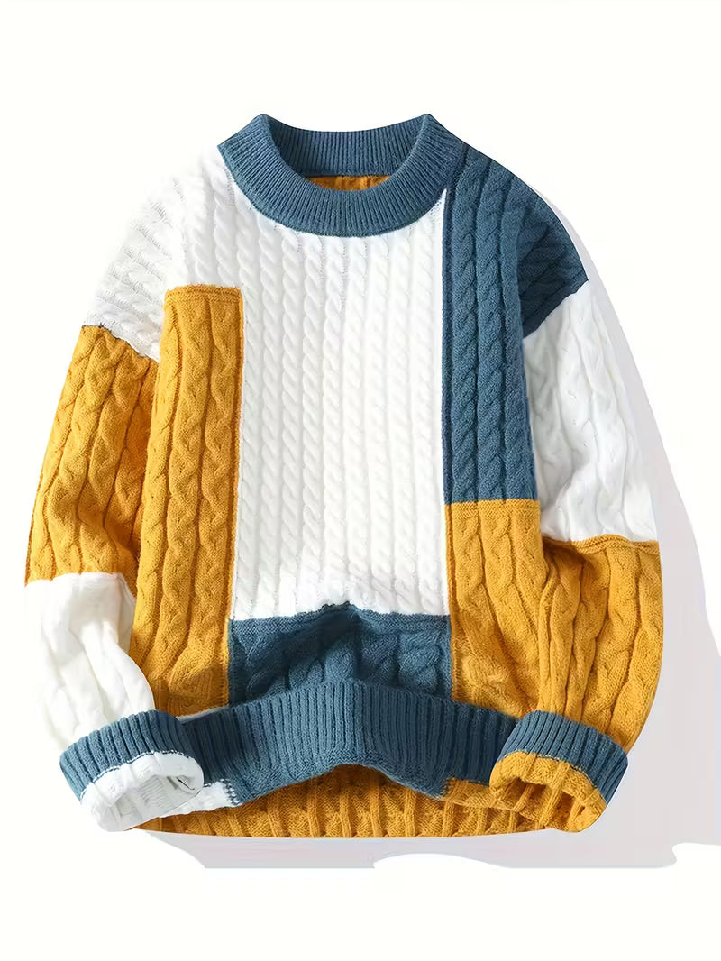 Rococity™ Men’s Modern Winter Pullover — Smart Fit, Cozy Feel, Premium Style