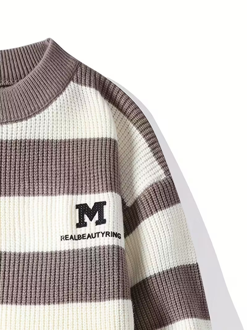 Rococity™ Men’s Bold Street Knit Pullover — Modern Warmth. Effortless Cool. ❄️