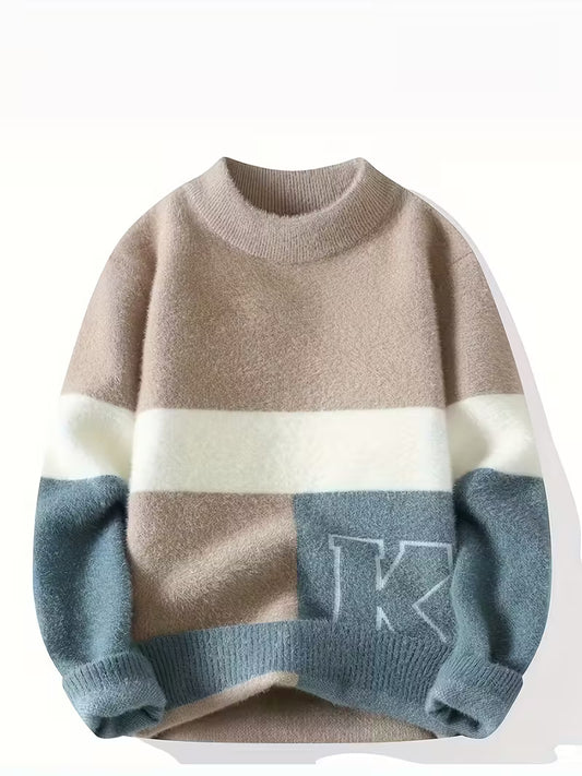 Rococity™ Men's Premium Winter Knit Pullover — Luxury Comfort Meets Effortless Style
