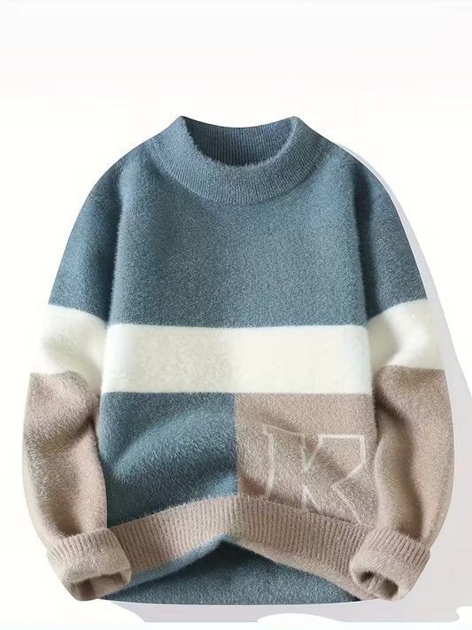 Rococity™ Men's Premium Winter Knit Pullover — Luxury Comfort Meets Effortless Style