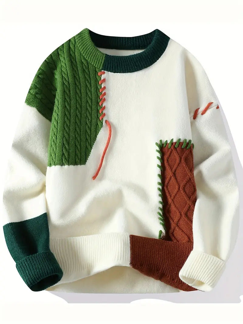 Rococity™ Men's Classic Winter Knit Sweater — Premium Comfort, Timeless Style ❄️