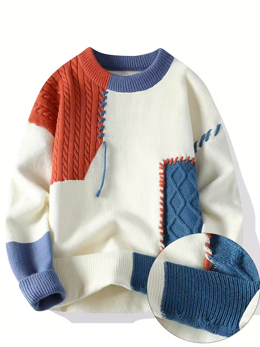 Rococity™ Men's Classic Winter Knit Sweater — Premium Comfort, Timeless Style ❄️