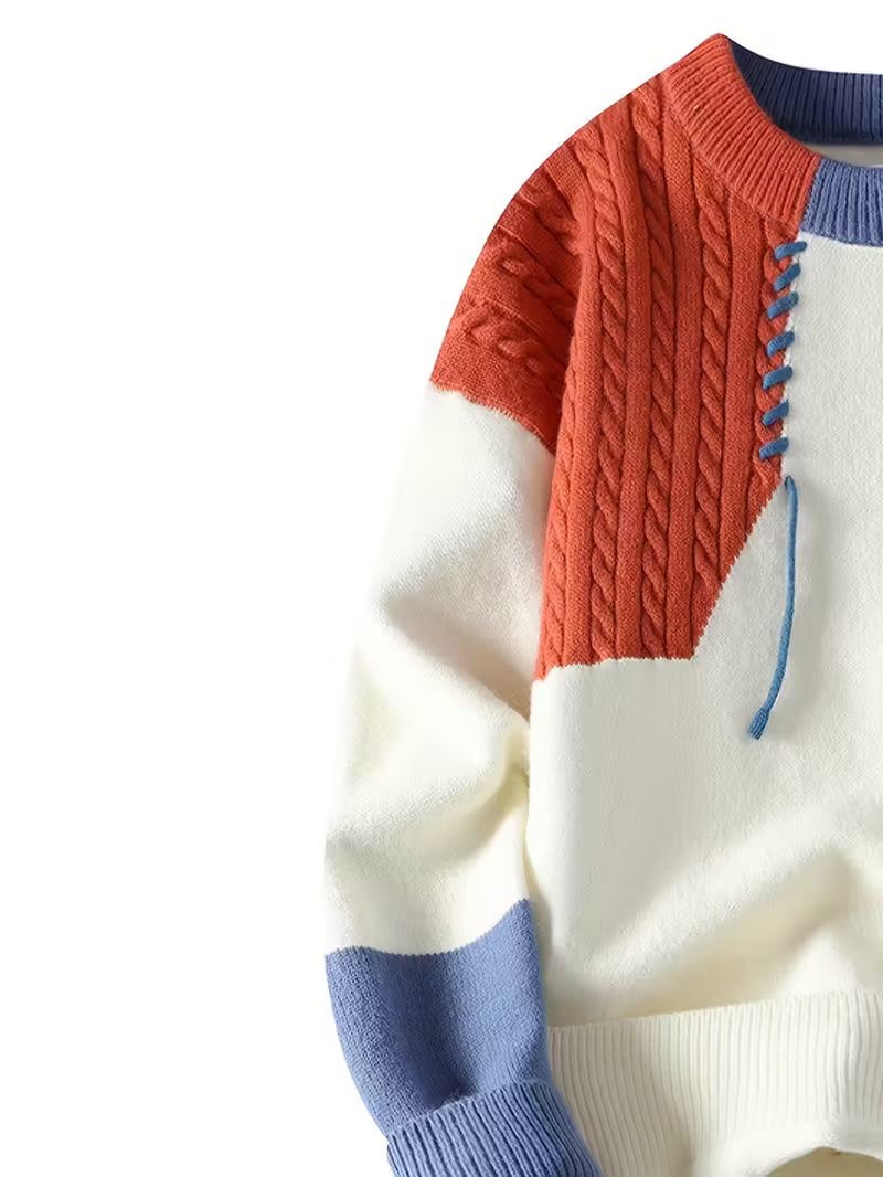 Rococity™ Men's Classic Winter Knit Sweater — Premium Comfort, Timeless Style ❄️