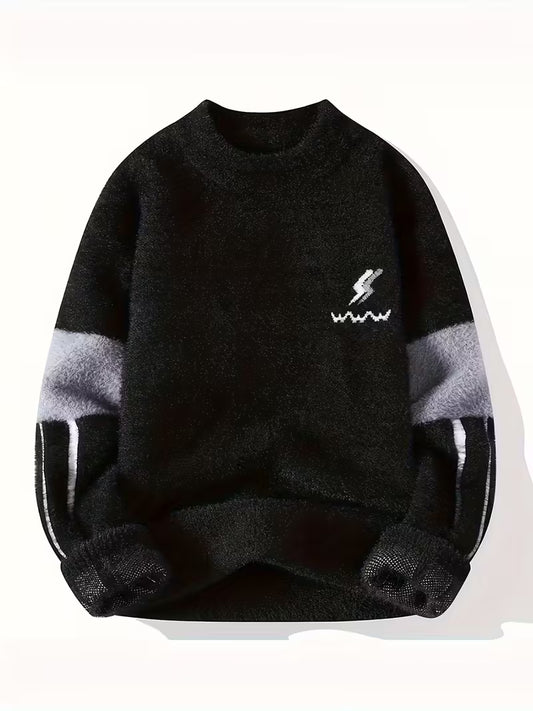 Rococity™ Men’s Urban Knit Pullover — Premium Warmth, Everyday Confidence