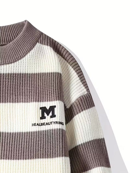 Rococity™ Men’s Bold Street Knit Pullover — Modern Warmth. Effortless Cool. ❄️