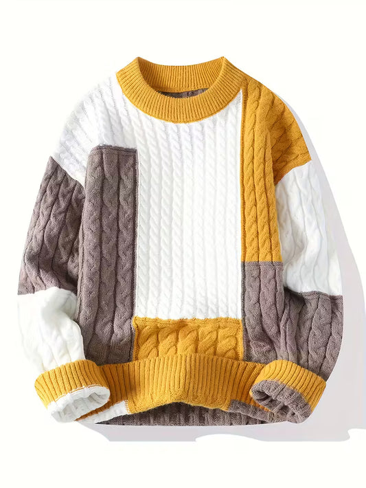 Rococity™ Men’s Modern Winter Pullover — Smart Fit, Cozy Feel, Premium Style